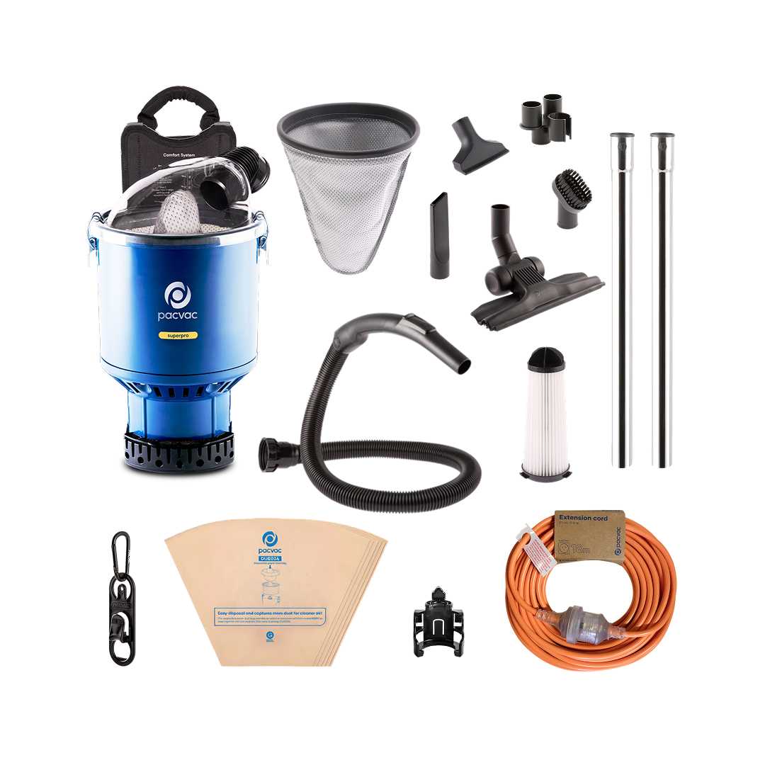 PAC VAC SUPER PRO BACK PACK VACUUM CLEANER